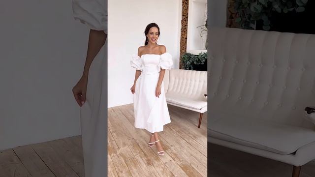 Свадебное платье миди Клементина смотреть онлайн