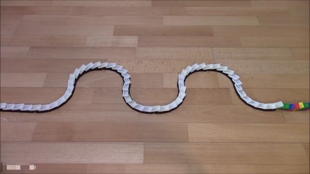 Reverse video AMAZING Domino Rally Trick Screen Link! смотреть онлайн