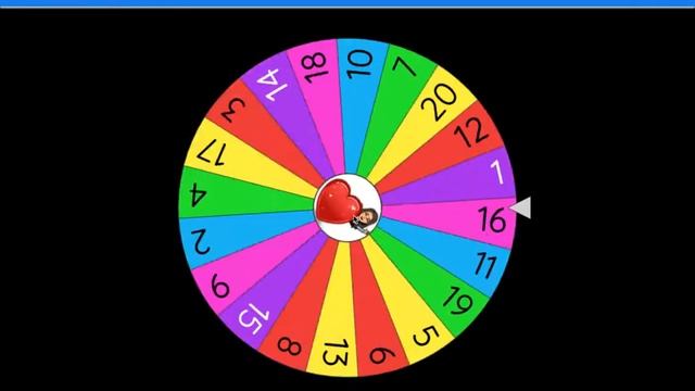 Number Spinner 1-20 смотреть онлайн