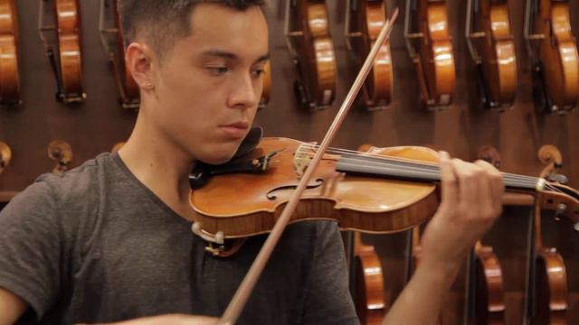 Marco Nolli, Cremona 2003 | Violin Demonstration