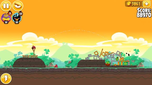 Angry Birds Seasons, Go Green, Get Lucky, 1-2, 125740 смотреть онлайн