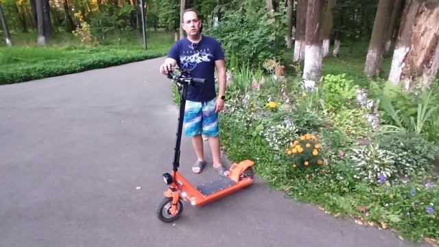 самокат из гироскутера своими руками обзор проекта смотреть онлайн