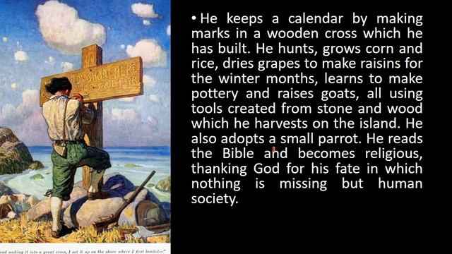 Summary of Robinson Crusoe by Daniel Defoe discussed in Hindi смотреть онлайн