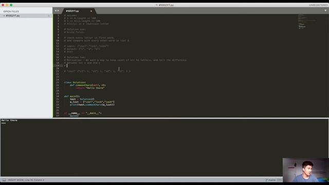 Python Programming - Leetcode #1007 (Find Common Characters) смотреть онлайн
