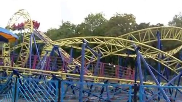 Супергорки в Донецке (украина).   Super Slides In Donetsk (Ukraine).  Mp4