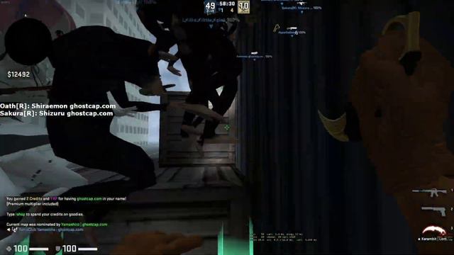 CSGO ZOMBIE ESCAPE ze_honkai_nagazoracity_beta_2 All Stage On Ghostcap смотреть онлайн