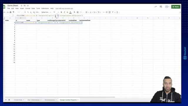 Retrieve Design Center's information into Google Sheets | Anypoint Platform APIs Postman collection смотреть онлайн