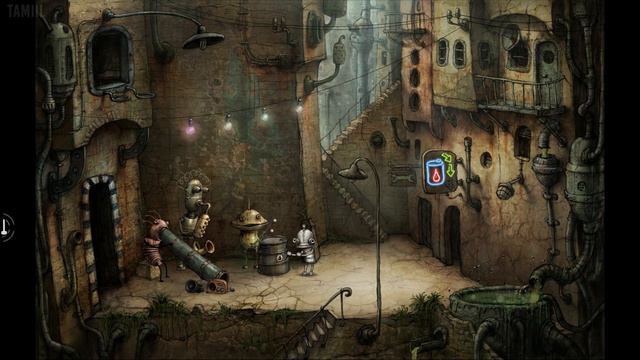 Machinarium – Game Movie (All Cutscenes / Story Walkthrough) 1080p HD