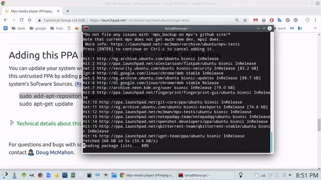 Install MPV Media Player In Linux Desktop