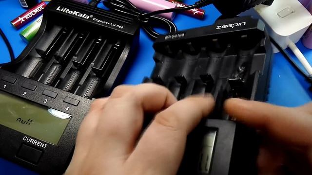 Зарядки Lii-500 vs BT-C3100 смотреть онлайн