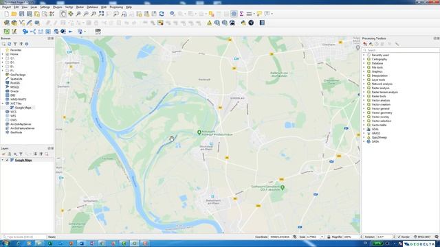 How To Add Google Maps & Google Satellite As A Base Layer In QGIS3