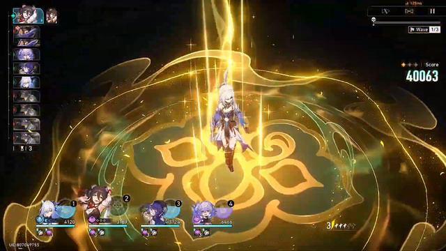 Kafka Team & Jingliu Team| 1.6 Pure Fiction 4 | 3 Stars | Honkai: Star Rail смотреть онлайн