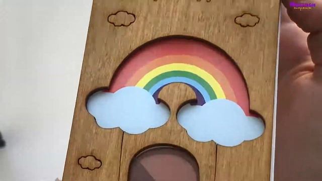 Конверт деревянный "С Днем Рождения" смотреть онлайн