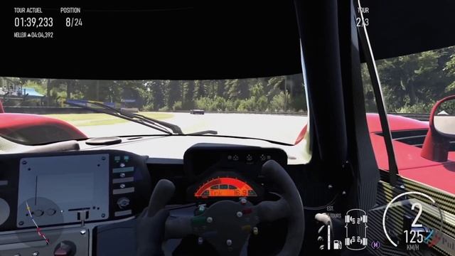 Forza Motorsport - Toyota GT-ONE LeMans Race, Only Prototype Car and Stupid AI Divebomb on Me смотреть онлайн