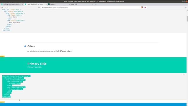 How to add hero with Bulma CSS in React смотреть онлайн