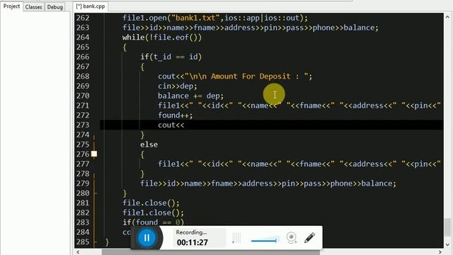 Bank & ATM Management System Project In C++ Project File Handling Projects In C++ Urdu Hindi Projec смотреть онлайн