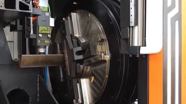 Раскрой профильной трубы на лазерном станке LRM XT 6020 |  Www.tdbulat.ru