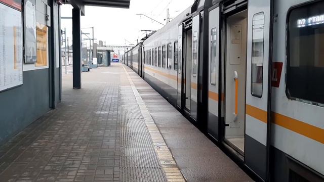 Электропоезд ЭП2Д-0045 платформа Депо (МЦД-2). смотреть онлайн