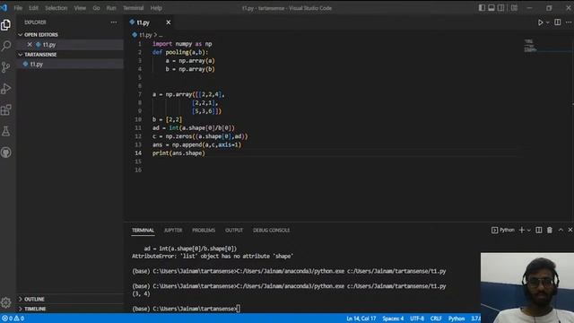 Max Pooling using Python смотреть онлайн