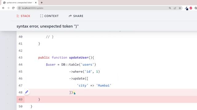 Laravel Query Builder - Insert Update Delete Tutorial in Hindi / Urdu смотреть онлайн
