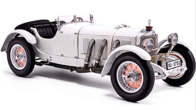 CMC1928 Mercedes Benz SSK White Hermann Zu Leiningen Limited Edition To 1000 Pieces.  Diecast Car