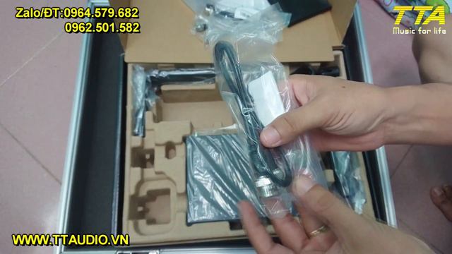 Mở hộp Mic Shure SLXD4/B87A. смотреть онлайн
