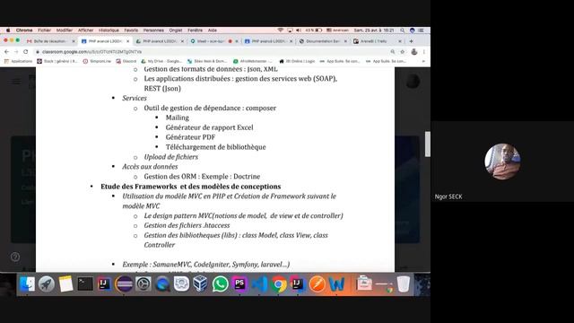 Cours PHP en ligne video 1 смотреть онлайн