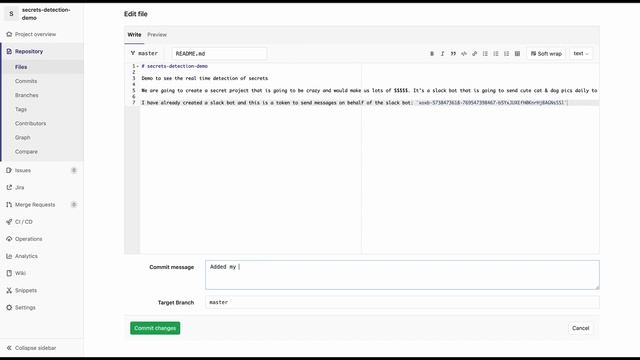 Demo: Real time secrets detection on Gitlab смотреть онлайн