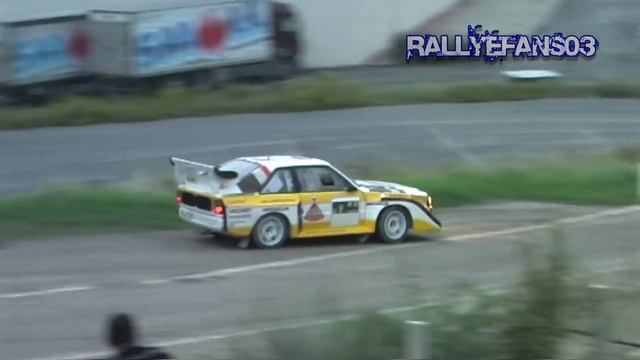 Audi Quattro S1 E2 Group B Rally Action with pure Sound смотреть онлайн