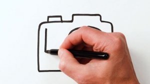 Рисуем фломастерами. Простой милый рисунок. Рисование для детей