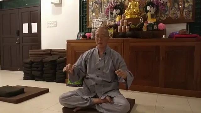 Несколько базовых дыхательных упражнений Сон Ю в исполнении Мьонг Ан Суним. смотреть онлайн