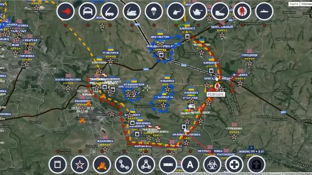 Ukraine Battlefield Map Overview 15 01 2015 Deutsche Untertitel смотреть онлайн
