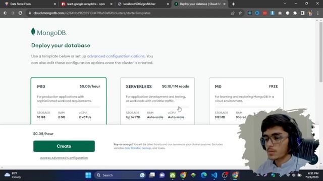 How to Create a MongoDB Database | For Free MongoDB Cloud смотреть онлайн