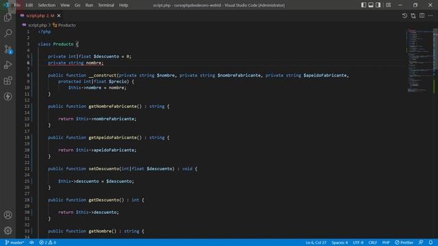 Type declarations en PHP | Typed properties en PHP смотреть онлайн