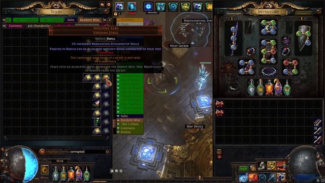 PATH OF EXILE 3.16 - CORRUPTING 30 INTUITIVE LEAP JEWELS - THE SEARCH FOR CORRUPTED BLOOD!! смотреть онлайн