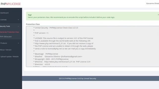 PHPMyLicense v3.0 DEMO Video смотреть онлайн