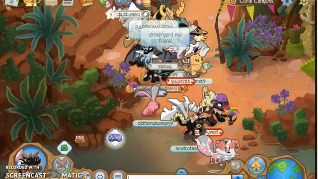 nyan cat fun stuff :) (animal jam sky high) смотреть онлайн