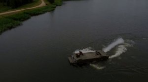 Вездеход-Амфибия БАЗ 5937, первое ПЛАВАНИЕ!!! Missile System on water