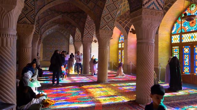 Розовая мечеть и мечеть Вакиль в Ширазе, Иран │ IRANMAG смотреть онлайн