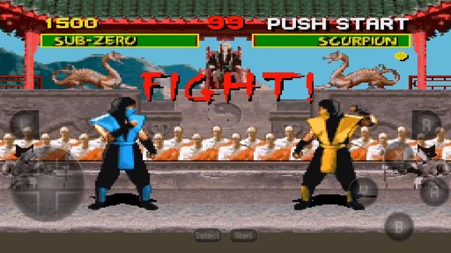 Mortal Kombat (1992 SNES) - HD Super Nintendo on Android #11 [Snes9x EX+ Emulator] смотреть онлайн