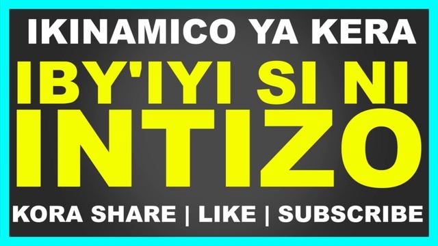 Iby'iyi si ni intizo | Ikinamico ya kera ya Sebanani Andre na Jean Pierre Uwimana смотреть онлайн