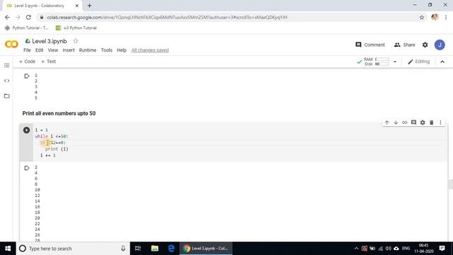 Python Level 3 While loop смотреть онлайн