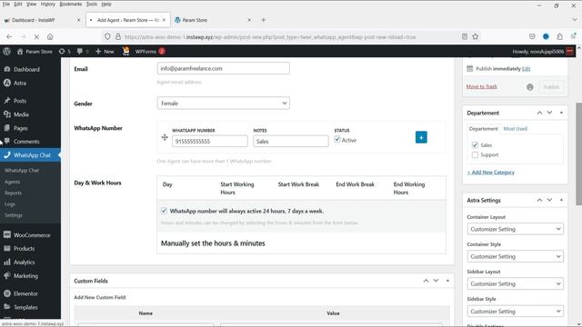 WhatsApp Chat Support Plugin For WordPress & WooCommerce Website смотреть онлайн
