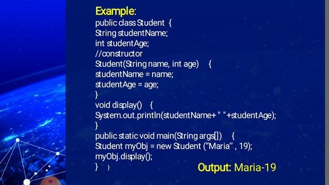 Java Constructors and Overloading смотреть онлайн