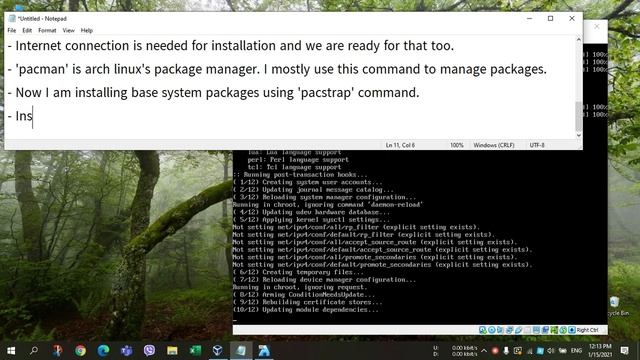 Arch Linux Installation on Virtualbox using Windows 10 (Part 1- CLI) смотреть онлайн