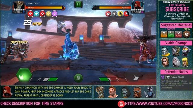 MCOC: Act 7.1.6 - Power shield & Recharge - Tips/Guides - No Revives - Story quest (Book 2) смотреть онлайн