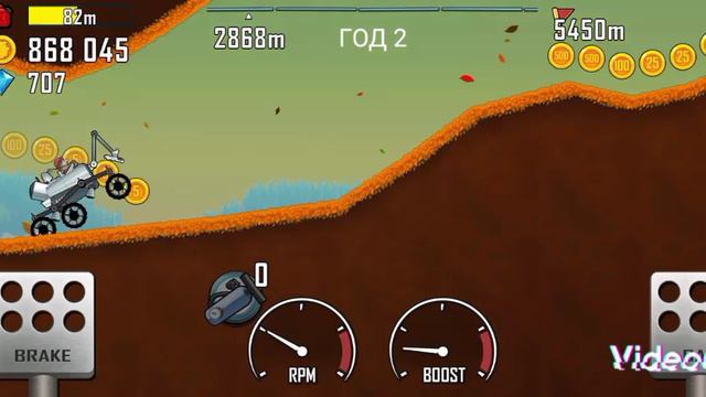 Hill Climb Racing/Seasons/ 5171 метров на Луноходе.