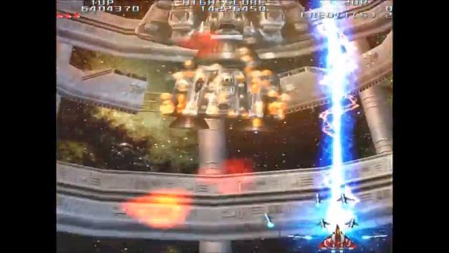 Raiden III (2005,PC) Full Playthrough With Raiden Mk-II.