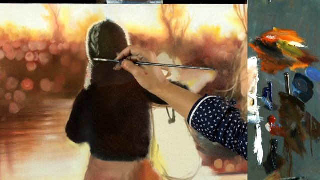 Вебинар по живописи от Ольги Базановой - "Мальчик с собакой". Пишем маслом смотреть онлайн