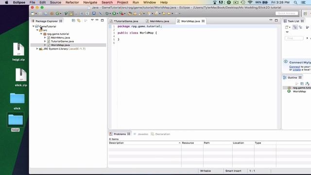 Making A Java Game Using Slick2D: Setting Up смотреть онлайн